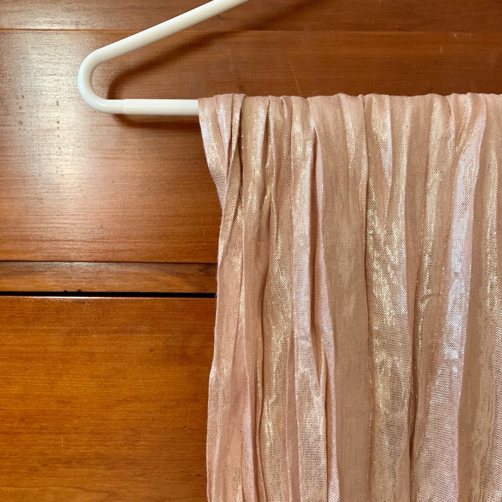 J. Crew Metallic Scarf